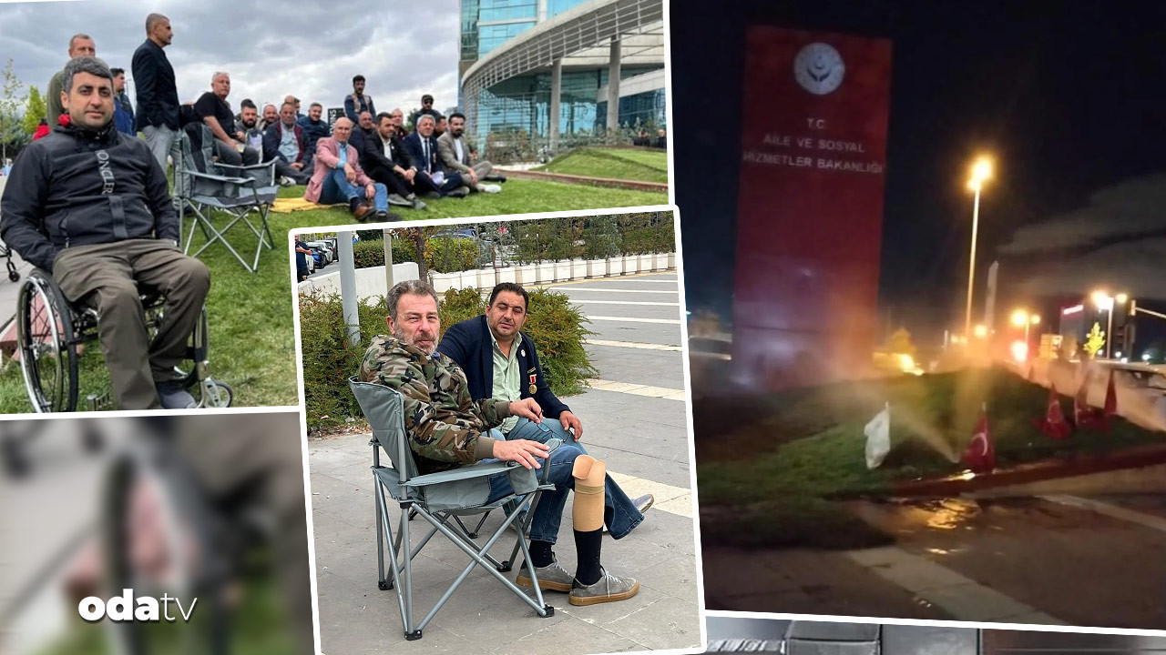 bakanlik onundeki gazilere sok fiskiyeyle bizi islatti FQujHAkW