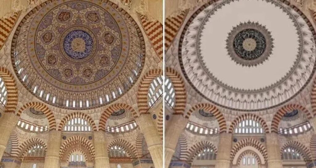 selimiye camii restorasyonu tartisma yaratti lQcdOHFI