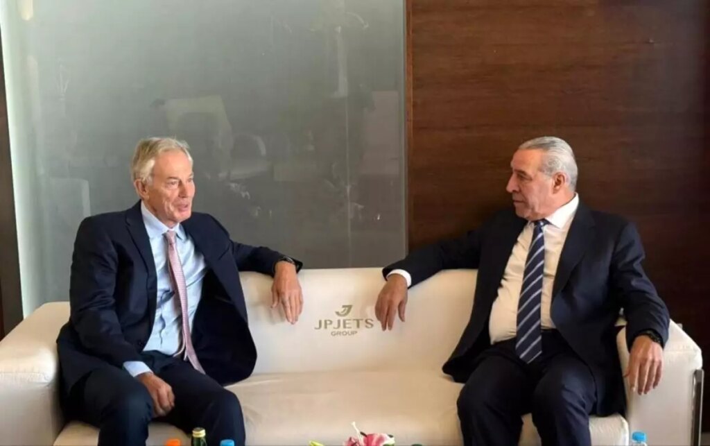 filistin devlet baskani yardimcisi al sheikh tony blair ile gazze planini gorustu pKLdiJIB.jpg
