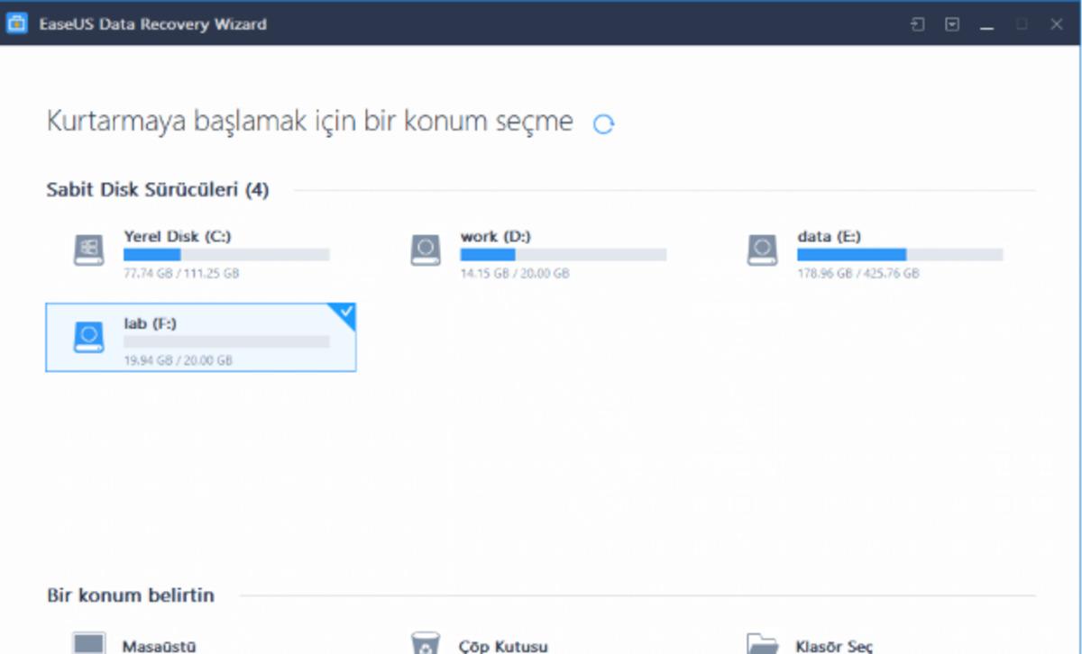 EaseUS Data Recovery