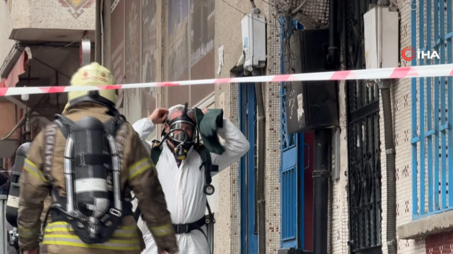Yangın Tüpü Dolumunda İki İşçi Gaz Zehirlenmesi Geçirdi: Acil Ekipler Olay Yerinde