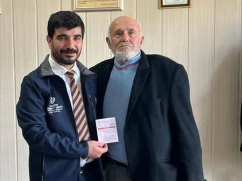 Nallıhan’da Şehit Babasından Türkiye Diyanet Vakfı’na Anlamlı Kurban Bağışı
